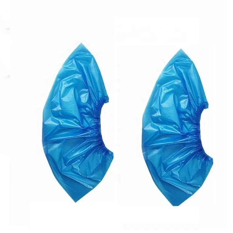 Good Quality Waterproof Wholesale Foot Cover Plastic Anti-slip Disposable Pe Shoe Cover