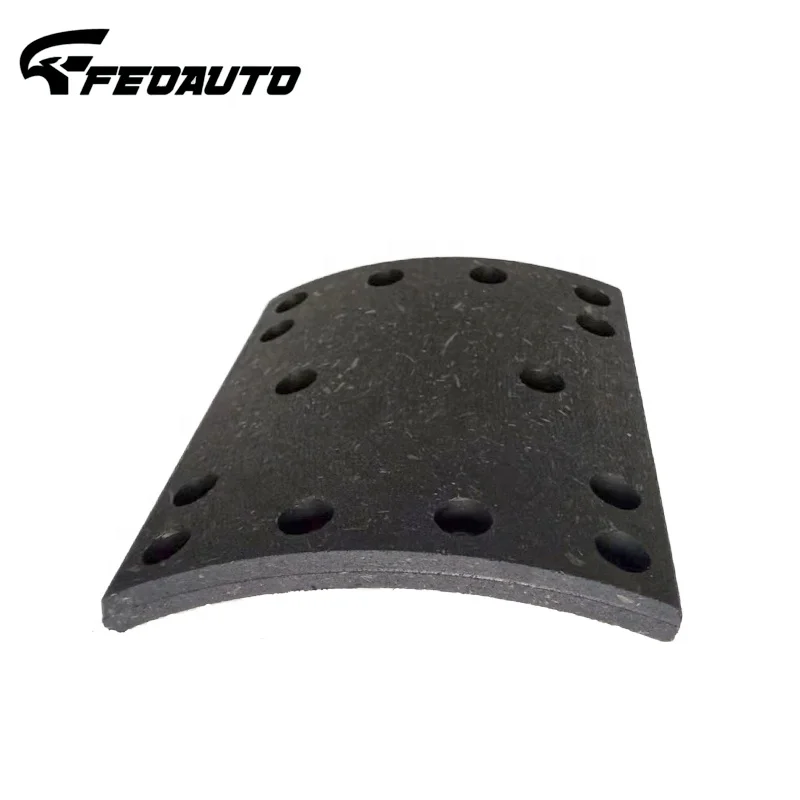 Chinese factory WG 9231342069 brake lining for howo trucks trailer auto parts WG 9231342069