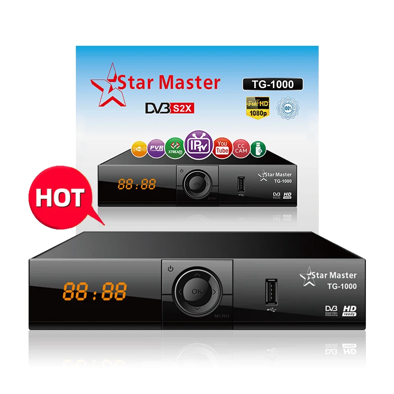 STAR MASTER TG-1000 usb satellite receiver dvb s2  satellite receiver decoder
