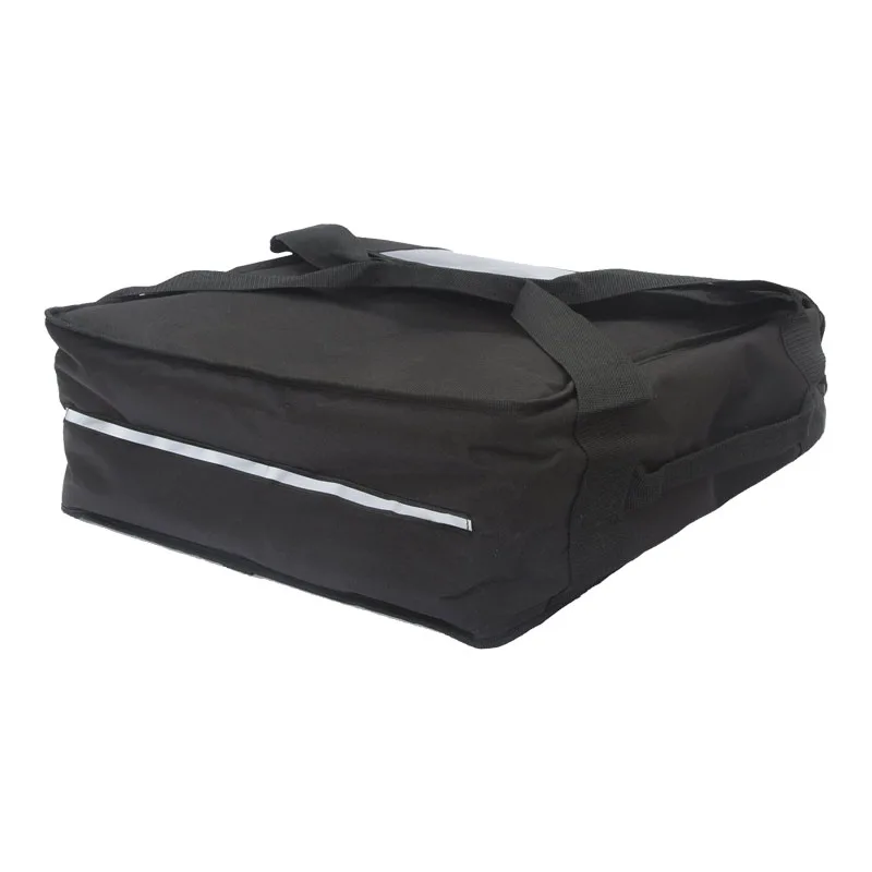 Polyester Insulated Pizza  Food Delivery Bag 12 to 14 inch Professional Pizza Delivery Bag