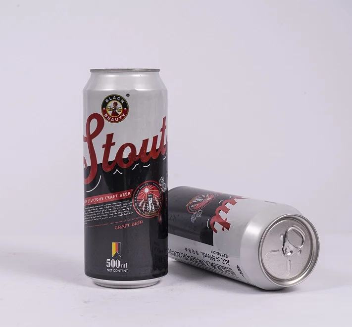 custom 330ml 500ml Traditional extra strong craft stout black dark beer pasteurized cooked 330ml 500ml canned Warney Berg beer