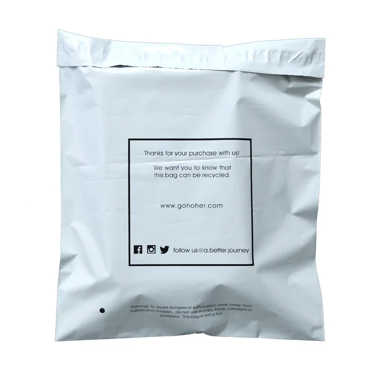 Courier shipping package envelope shipping bags waterproof strong adhesion packaging courier poly mailer plastic mailing bags