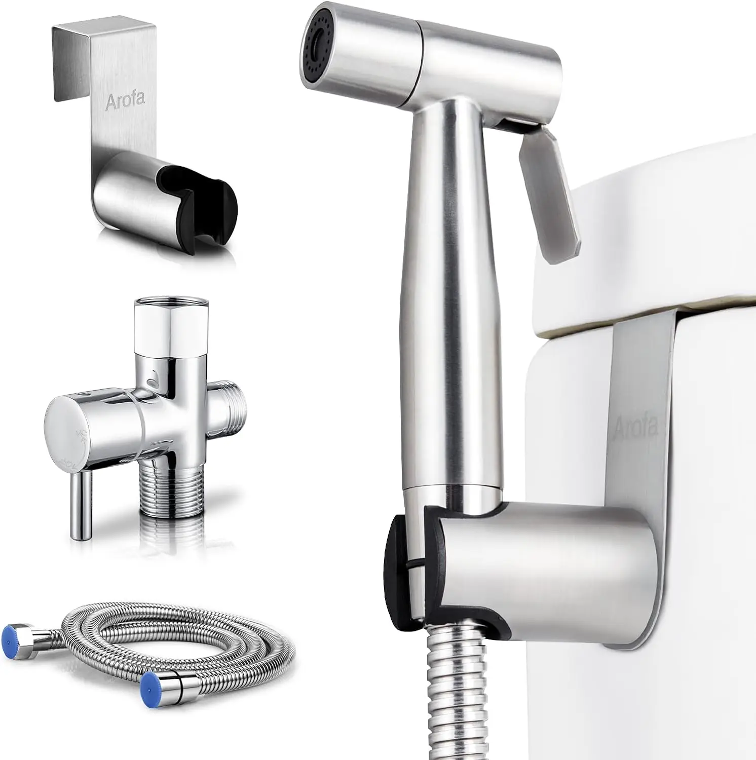 Handheld Pressurized Spray Gun Shattaf Bidet Sprayer set WC toilet bidet sets Baby Cloth Diaper Sprayer