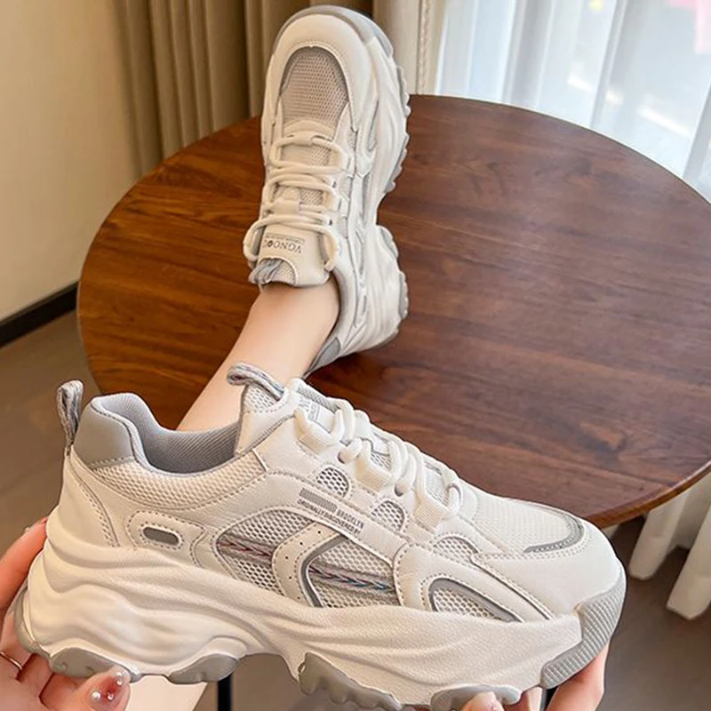 2024 Fashion Trendy Sneakers for Women Good Quality Comfortable Breathable Women  custom shoes