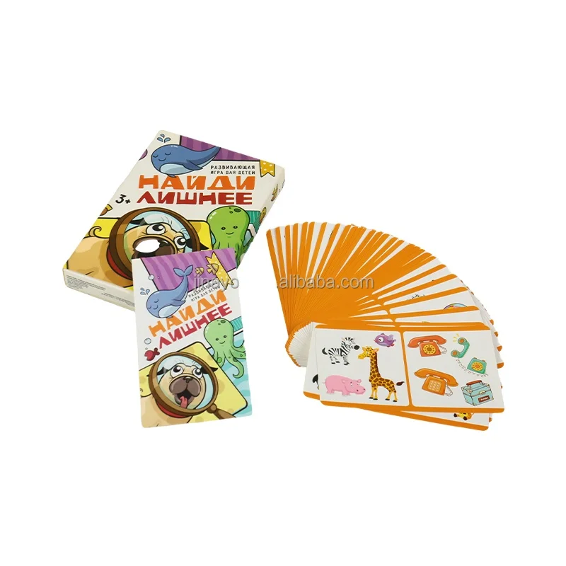 Custom game cards For 2-4 Players adult card games mood flash card game for adult with box