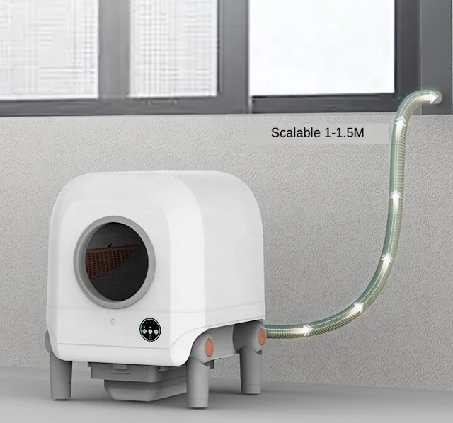 Cutting-Edge Senior Supplier Automatic Cat Toilet self-cleaning cat toilet Quick Garbage Collection High Resolution Camera