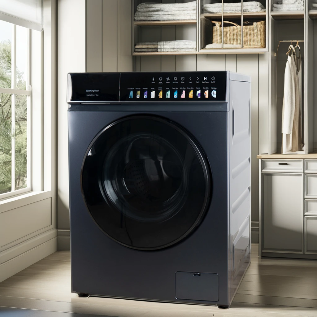 Fully Home Automatic Stand Laundry Washing Machine with Dryer