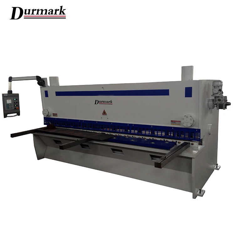 Guillotine shearing machine and sheet metal used electric shearing machine, CNC cutting machine from Anhui Durmark factory.