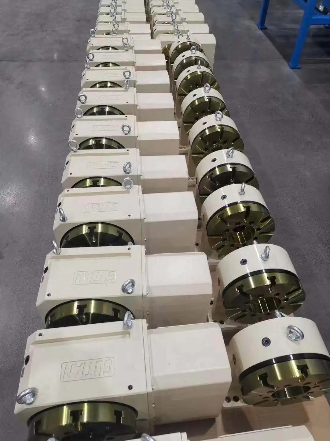 LEYO 5 axis rotary table pneumatic rotary table 4th axis rotary table cnc