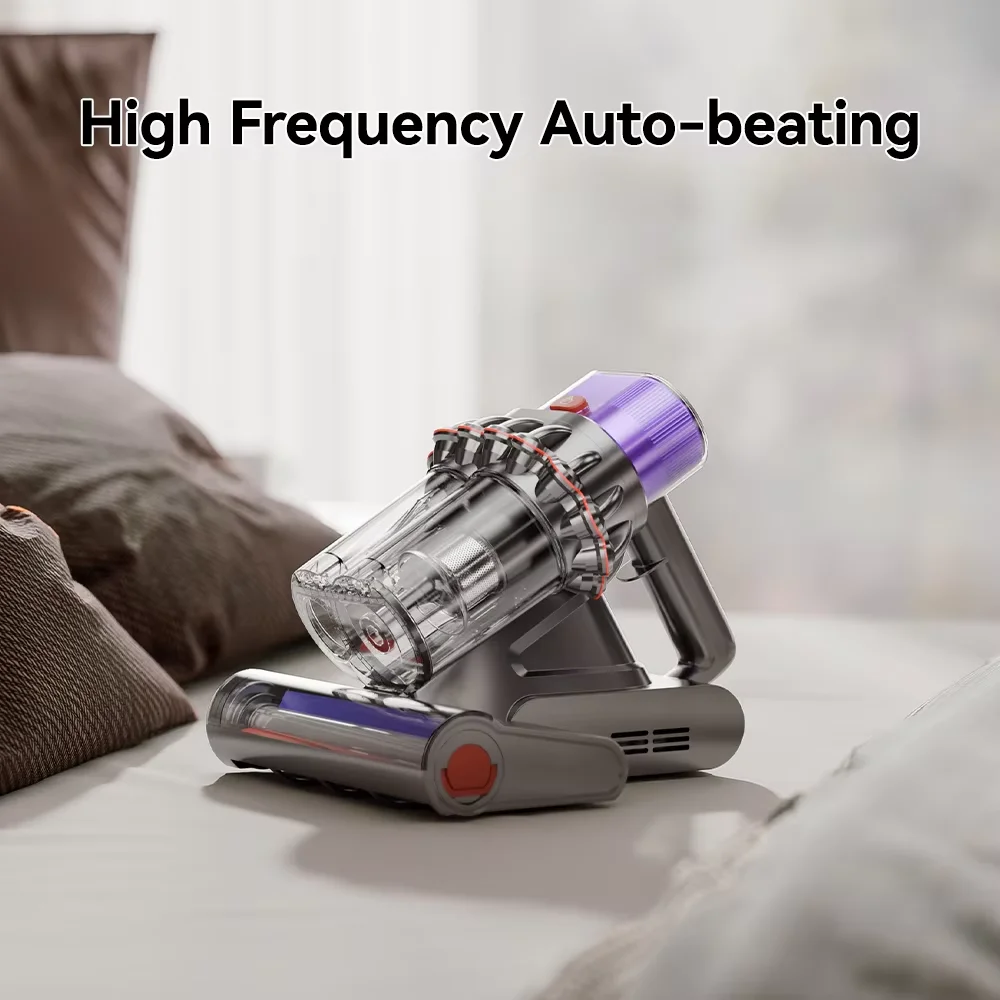 Bed Vacuum Cleaner With UV High Heating Mattress Vacuum Cleaner Powerful Handheld Vacuums For Bed Sofa Pillow