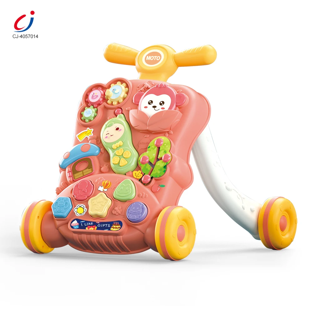 Chengji modern push new baby walker baby early education training music baby walker for kids