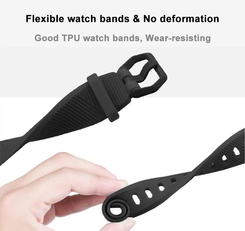 Replacement silicone wrist band strap for fitbit alta hr band strap alta universal watch bands for fitbit alta watch strap