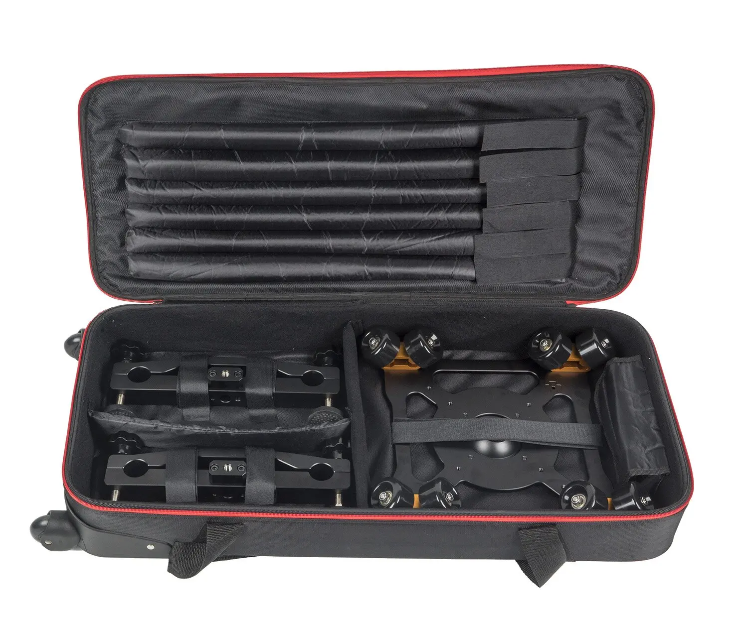 110 Lbs / 50kg Payload Adjustable Length Motorized Track Dolly Camera Slider