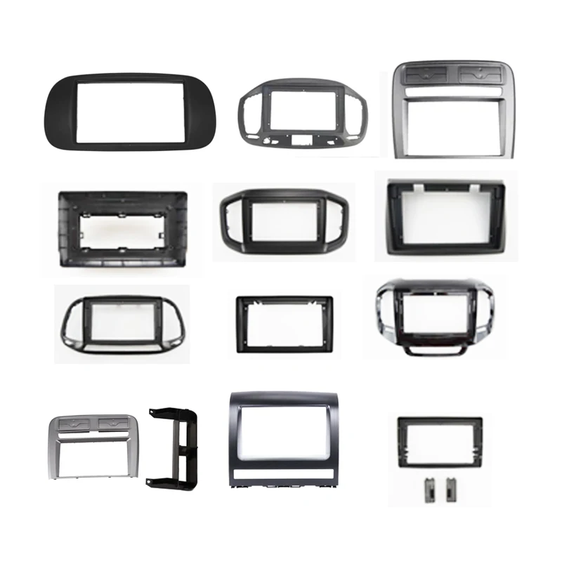 auto car audio dash tirm panel Fascia Bezel Car console Multimedia Frame Android  panel for car Logan RENAULT