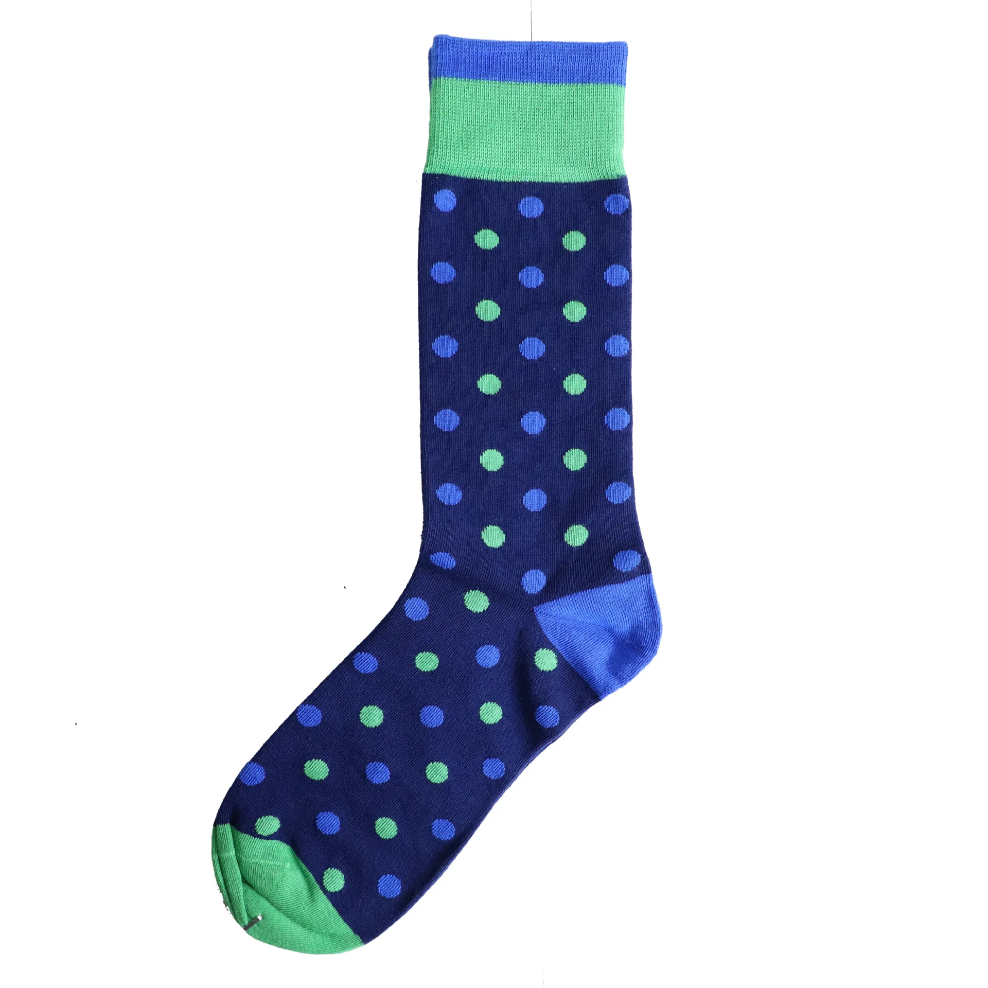 KTS- 803-3 Colorful Novelty Casual Crew Happy Logo High Quality Simple Fashion Versatile Combed Cotton Men Socks