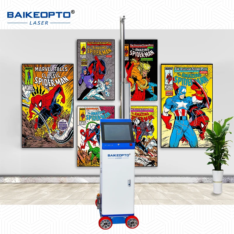 BK-UV16 Intelligent 5D UV Vertical Wall Printer for indoor and outdoor wall decoration printing