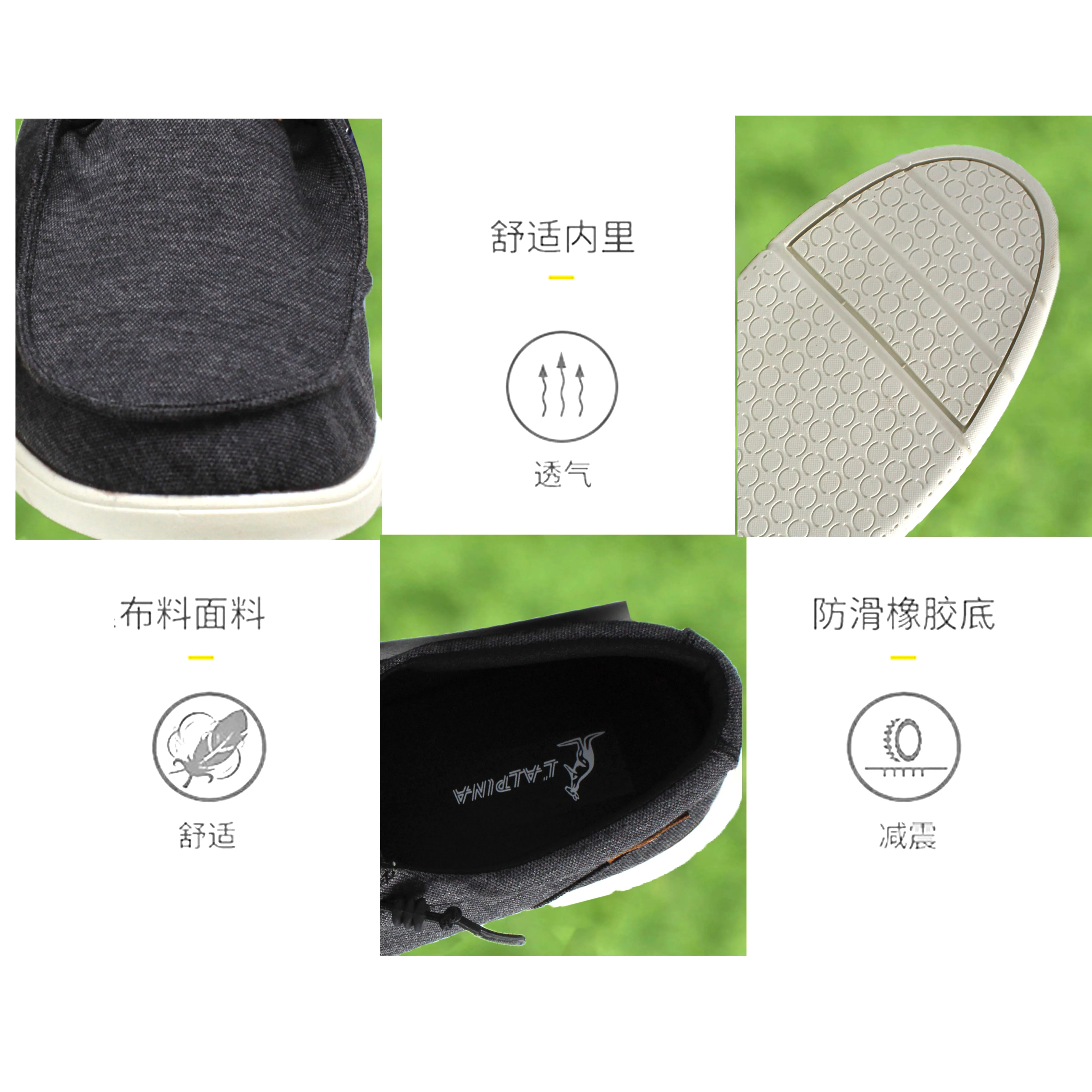  Новое поступление дешевые холщовые туфли Dudeshoe легкие лоферы обувь для
