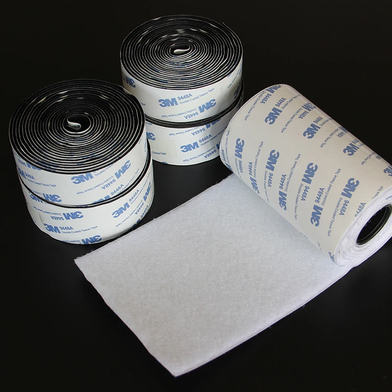 Custom Double Sided Velcroes 3 M Tape Self-adhesive Hook and Loop Tape Free Triathlon Shoes Waterproof Strong Stickness 3 M