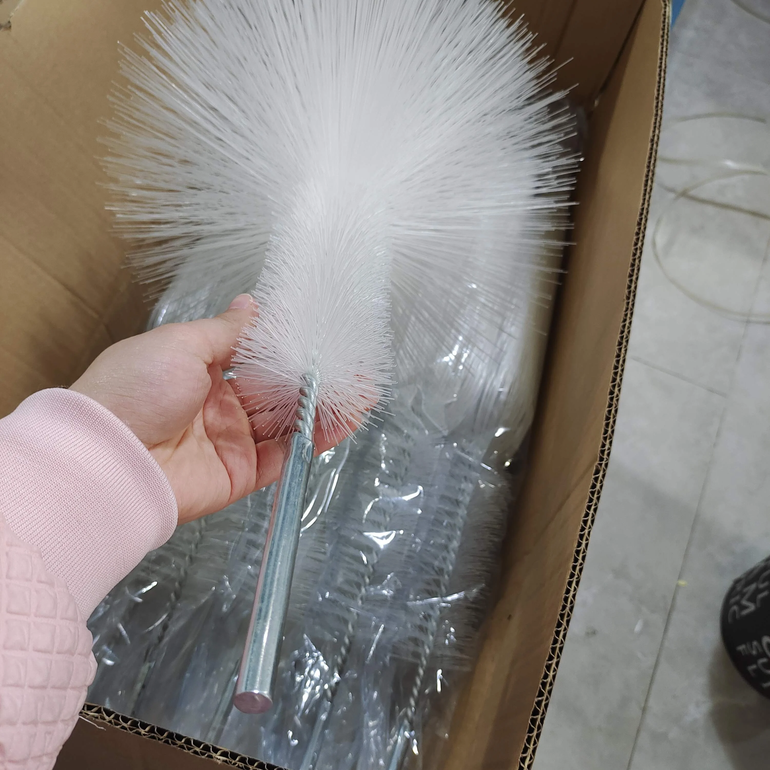 TDF Nylon Bristle Gallon Bottle Water Jug Cleaning Brush Pure Bucket Cleaner