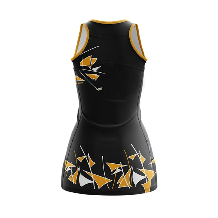 Новый дизайн Женская дышащая юбка Netball Униформа индивидуальное платье для