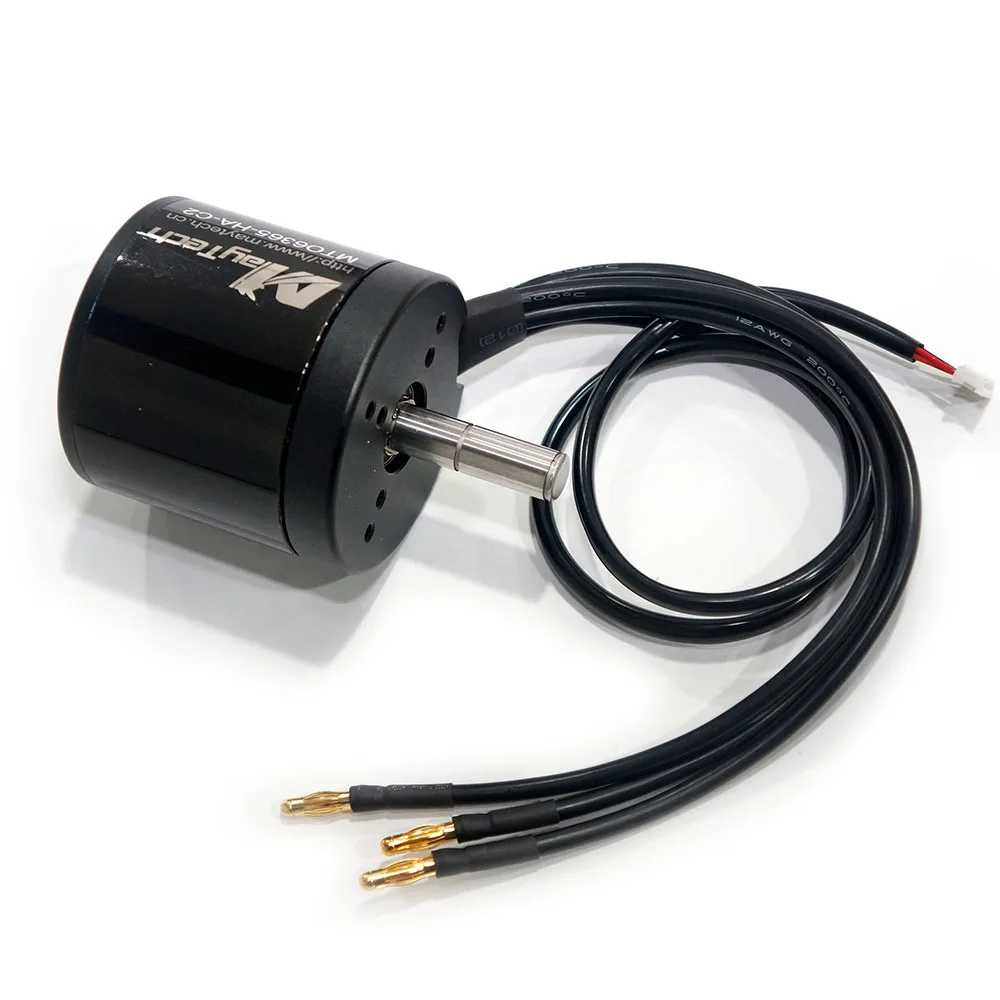 Maytech 6365 170KV Motor 10mm Shaft Outrunner Brushless Motors for Cable Camera Bike Robotics Closed Cover Electric Engine