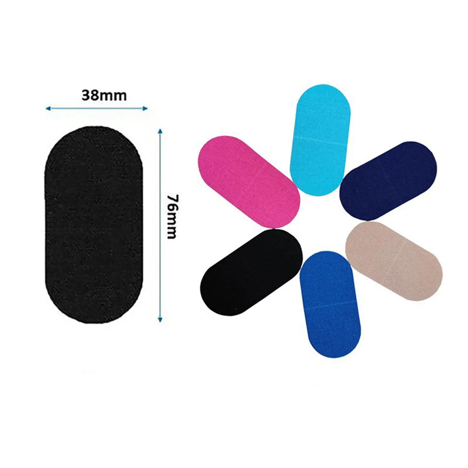 OEM Latex Free Sealing Bouncy Mouth Tape Kinesiology for Sleeping Black