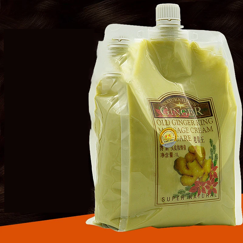 ginger shampoo hair conditioner Ginger King Ginger Scalp Massage Cream Moisturizes Smooth Scalp Soft Care Nourishes Hair