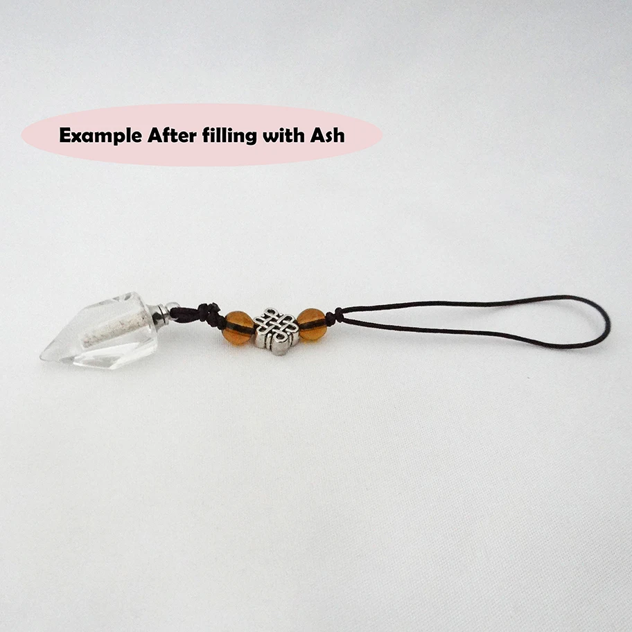 Vogue Cremation Memorial Keepsake Phone Charm Key Chain Car Key Purse Pendant Hanging Pendants