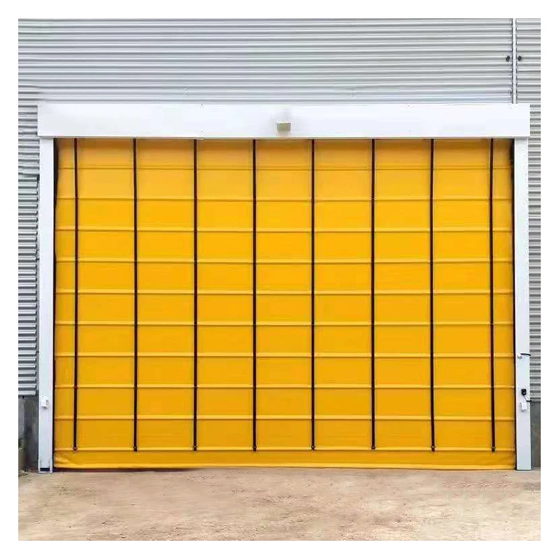 Quick Stacking Gate Insulation Fast Lifting Door Water Proof Electric Pvc Fast Rolling Shutter Door
