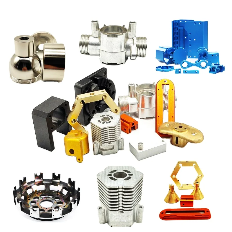 Aluminum alloy hard anodizing customized CNC machining center for stainless steel parts and rapid prototype factory price.