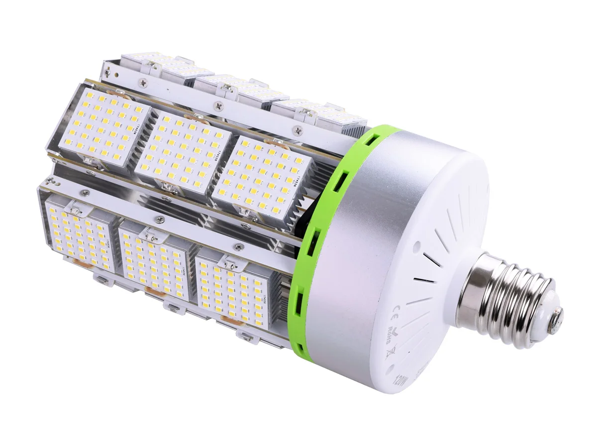 100-277Vac/100-347Vac/200-480Vac E40 E39 E27 E26 Ex39 Adjustable beam angle 2835 SMD 170lm/w 36w 45w 54w 80w 100w led corn bulb