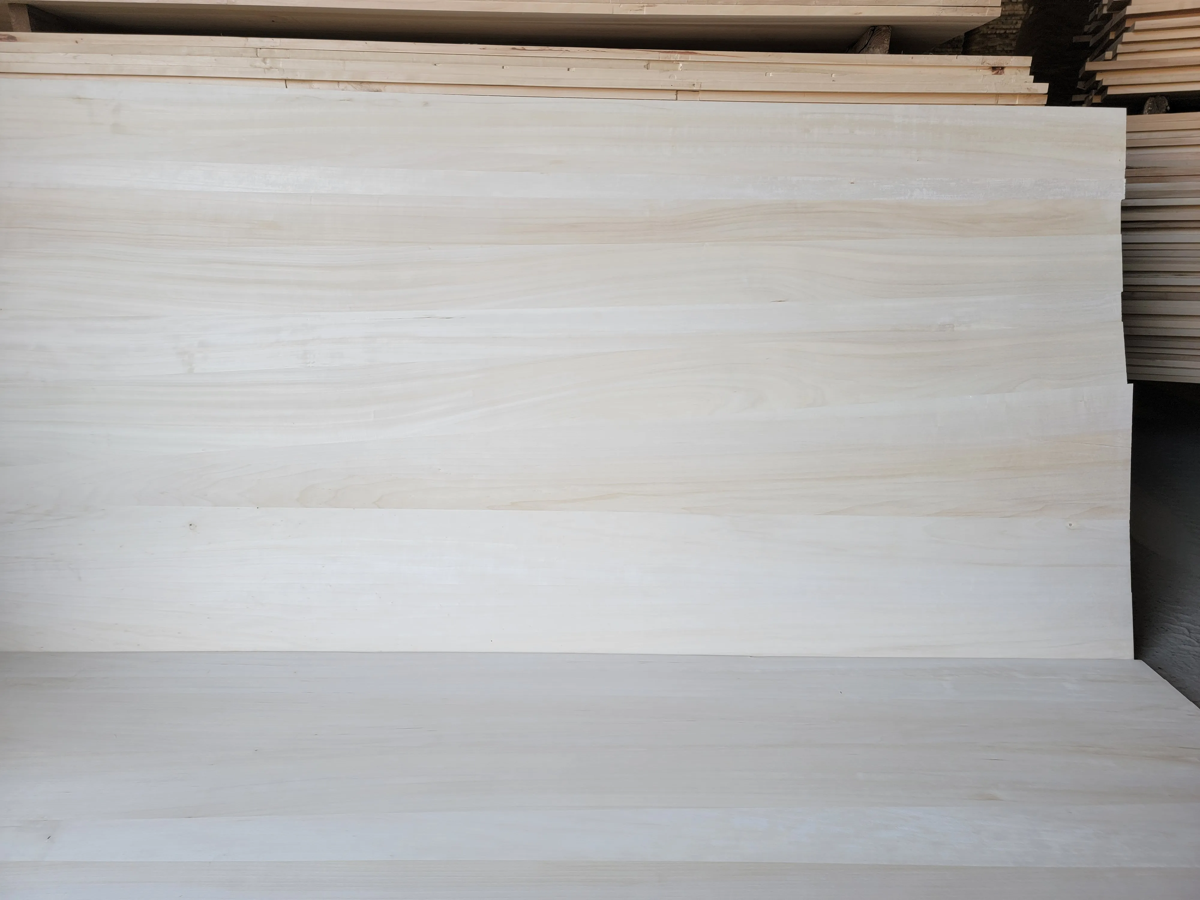 Poplar wood edge glue board Paulownia wood board elements poplar timber production