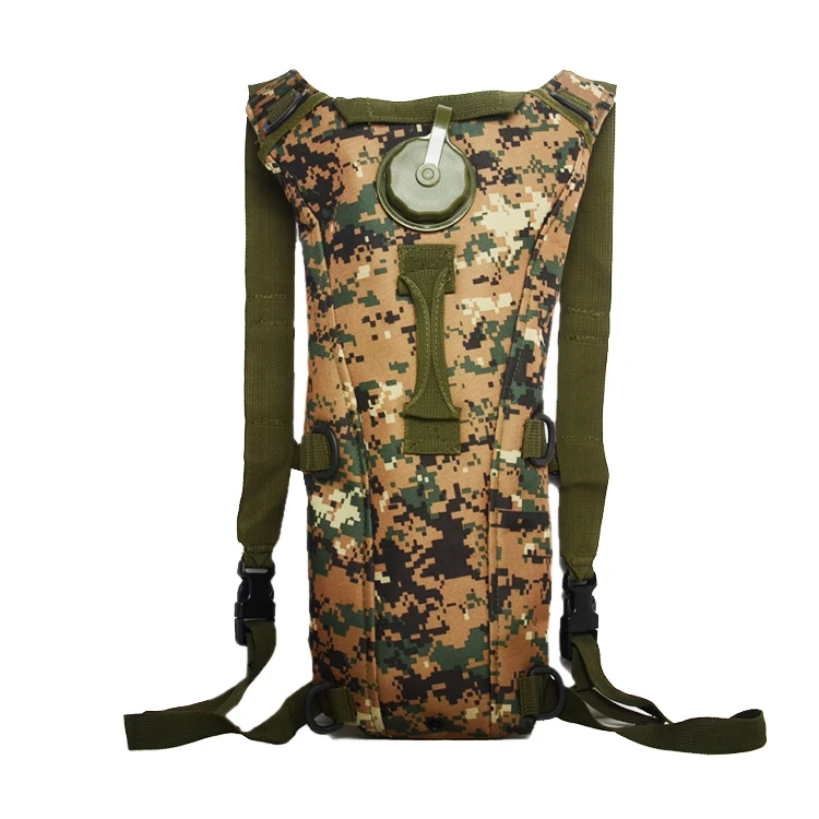 Camo Water Portable Tactical Backpacks Waterproof Outdoor Tactical Vest Hydration Pack Camping  Hunting Backpack