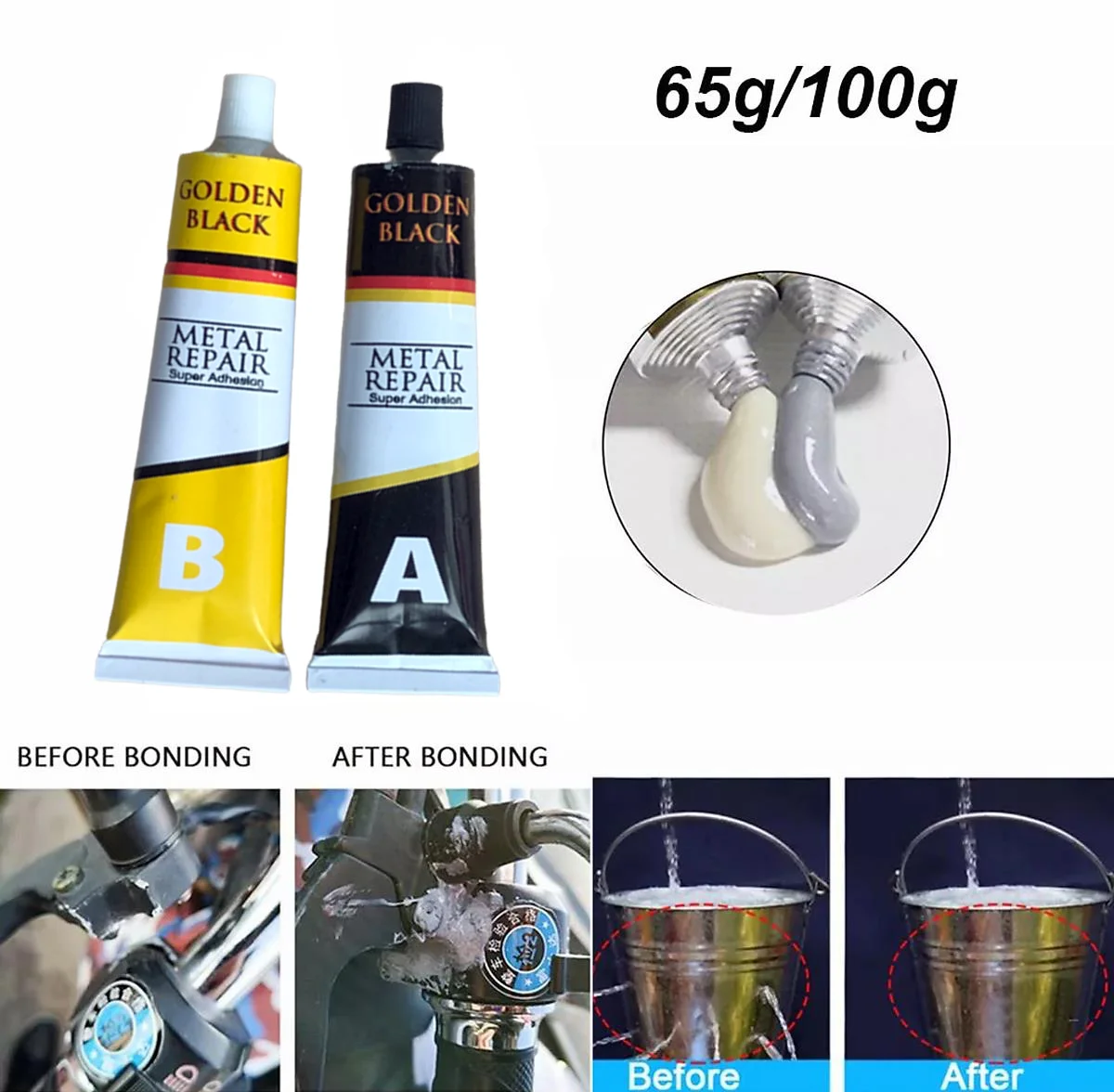 Low price manufacturer best quality weld casting repair glue metal repair strong glue welding epoxy resin metal repair ab glue
