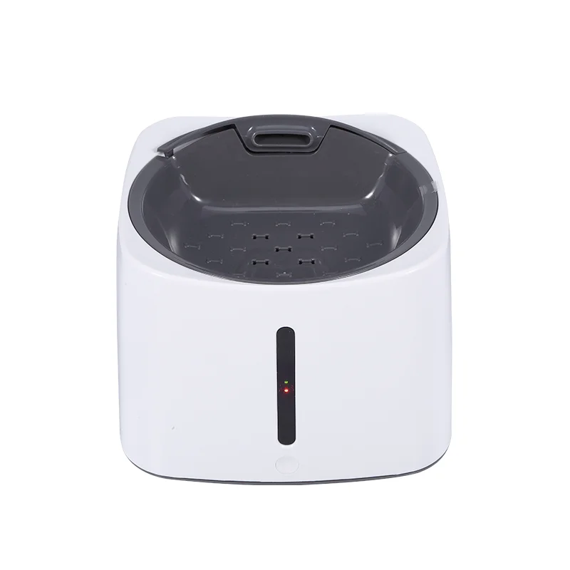 
Battery powered pet dispenser with motion sensor 