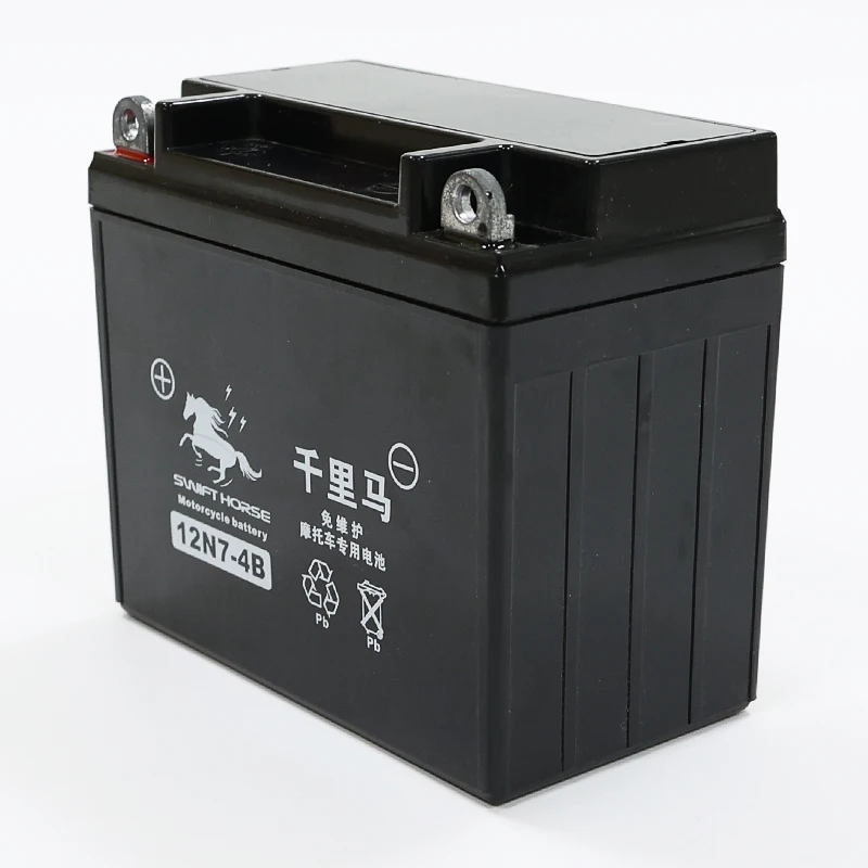 Long Life Factory Price 12N7-4B Good Starting Performance Portable Battery Motorcycle