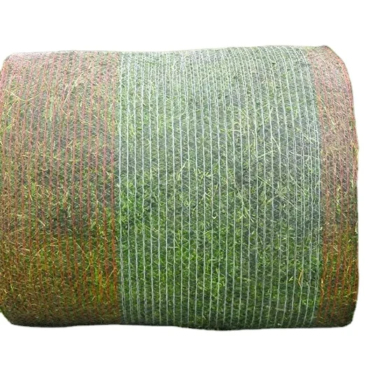 HDPE Высококачественная лошадиная кормовая круглая сетка в рулонах сеть для упаковки сена сельского хозяйства