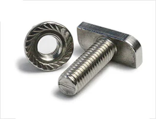 Stainless Steel M8 T Bolt SS304 Hammer Head Shaped for Solar Panel Mounting