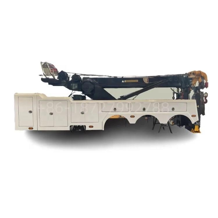 CKD SKD 35tons 40tons 50tons 60MT Multifunction Plat Form rotation Wrecker Body Tow Truck&Wrecker Trucks update kits with legs