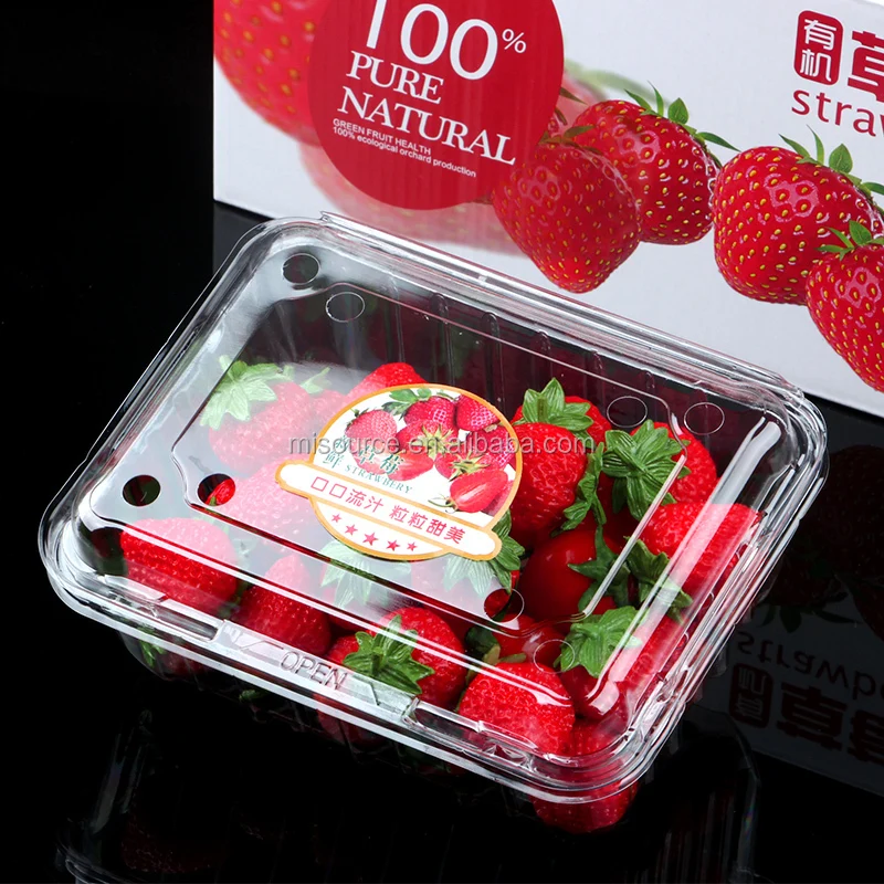 Одноразовая коробка для фруктов BYPHANE поднос резки свежих и овощей салата