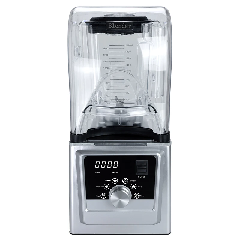 Professional Soundproof With Sound Proof Cover Commercial Blender with low price
