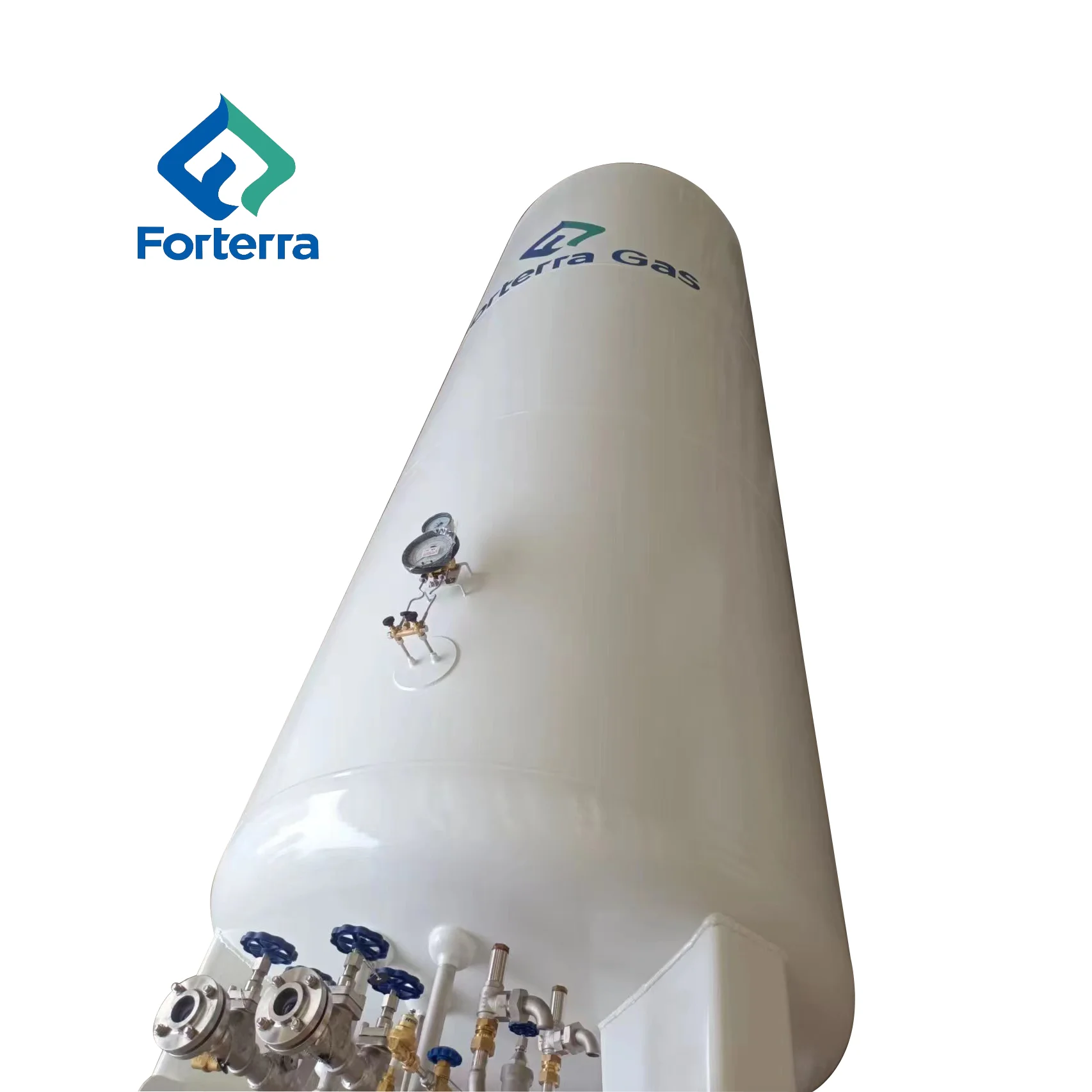 Large Capacity Cryogenic Liquid Oxygen Tank Liquid Nitrogen LNG Tank 10m3 20m3 Vertical Static Storage Tank