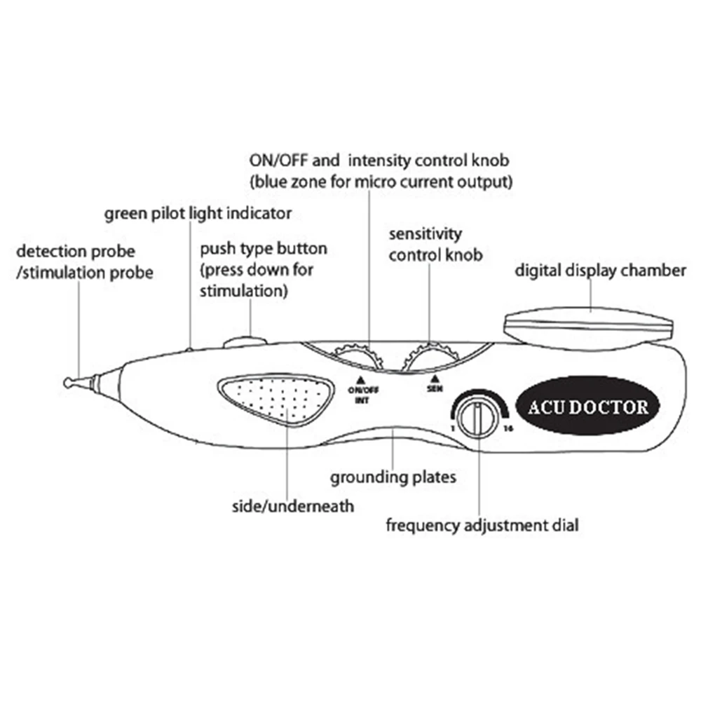 Newest electric acupuncture point therapy pen