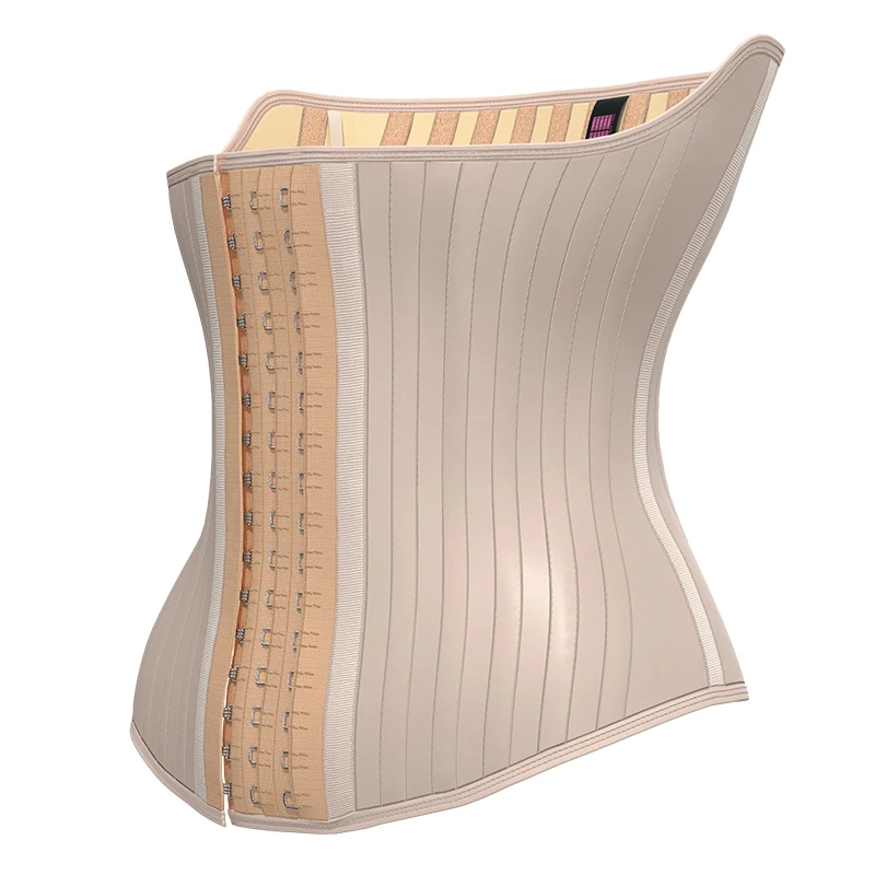 ATBUTY wholesale 11.5inches women weight loss body butt invisible wrap waist trainer with 25 steel bones