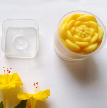 wholesale China Tea Light Cup Square Shape Candle Cup