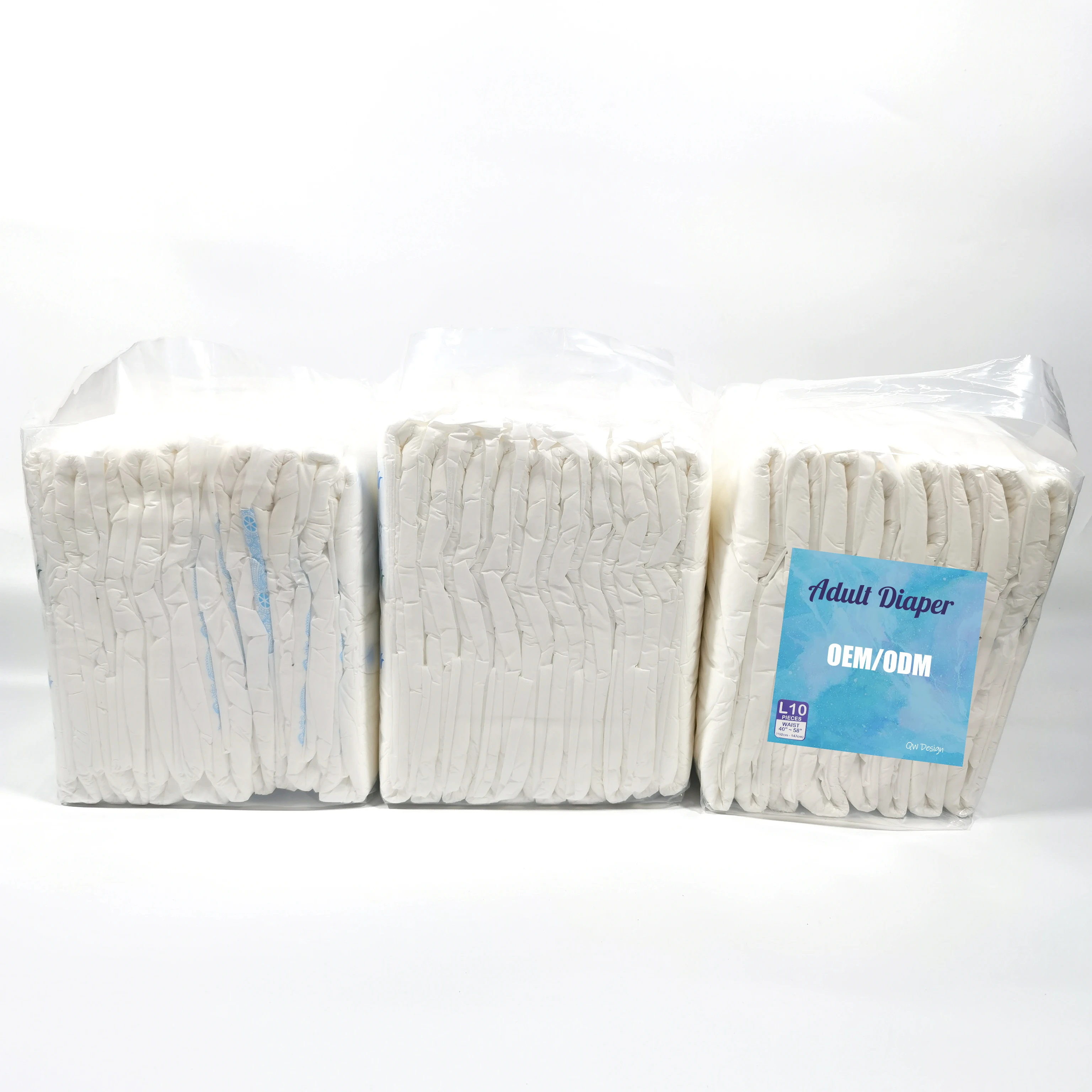 High Quality Disposable Breathable Free Sample Panty Adult Diaper And Plastic Pants Pakistan