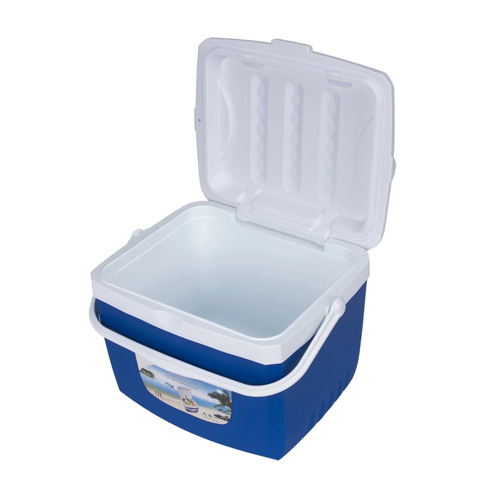 China Cheap Price 13L Outdoor Cooling Box Fashion Food Beverage Chiller Cooler Box for Cans