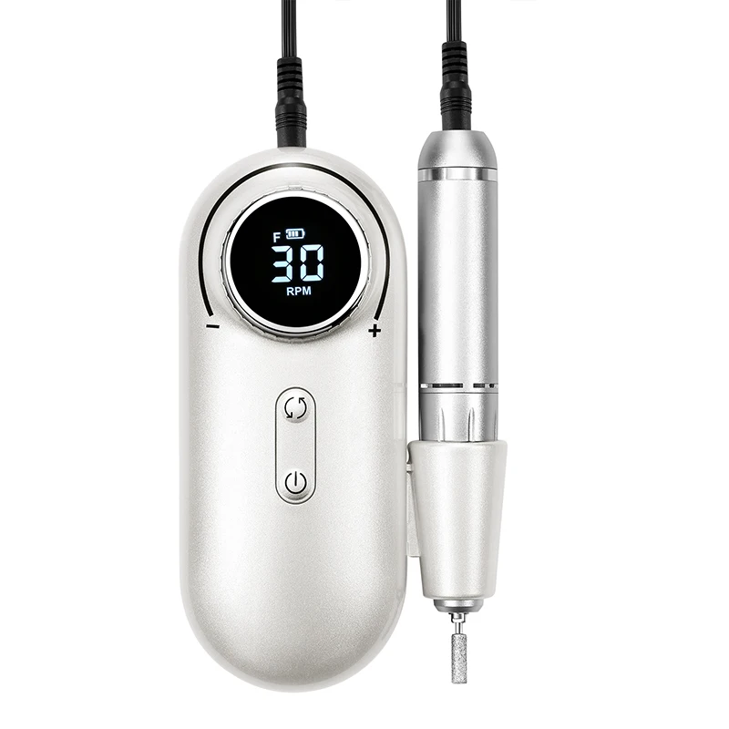 High Quality Rechargeable Nail manicure Drill bit Machine Cordless file Electric Nail Drill nail file electric