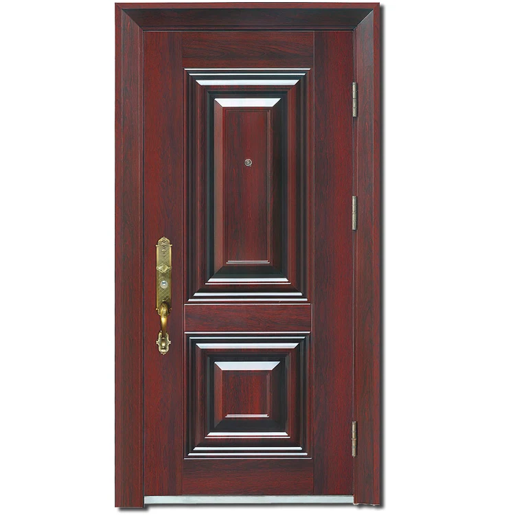 exterior home residential villa main entrance metal door turkish security bullet proof armored steel doors