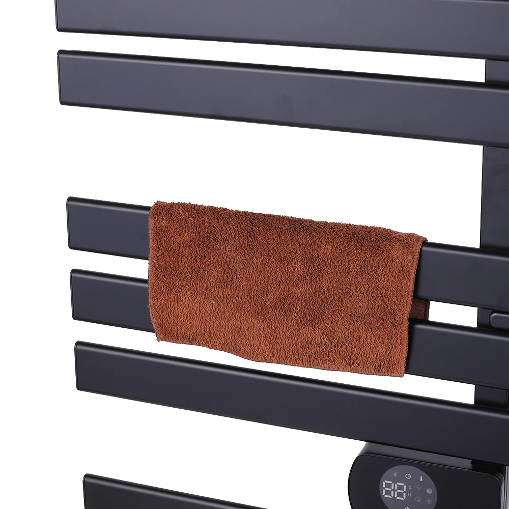 Remote Control Wall Mounted Electric 425W Towel Warmer Rack